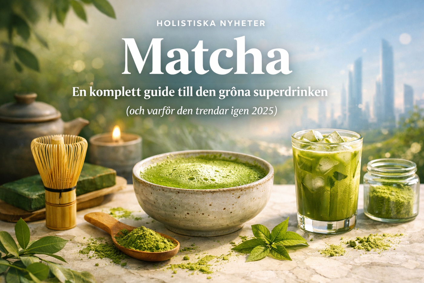 Matcha – En komplett guide till den gröna superdrinken (och varför den trendar igen 2025)