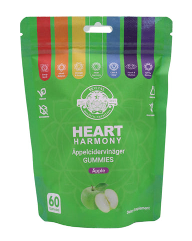 Heart Harmony | Äppelcidervinäger Gummies | ACV Tuggisar