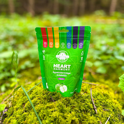 Heart Harmony | Äppelcidervinäger Gummies | Äppelcidervinäger Tuggisar