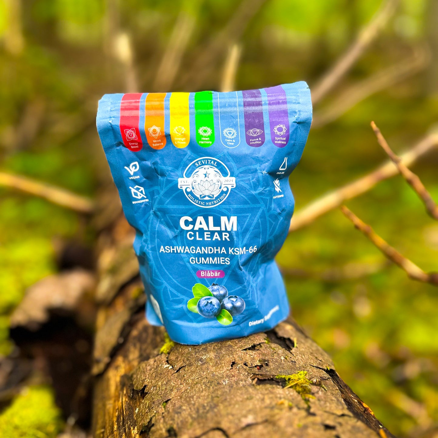 Calm & Clear | Ashwagandha KSM-66 Gummies | KSM-66 Tuggisar