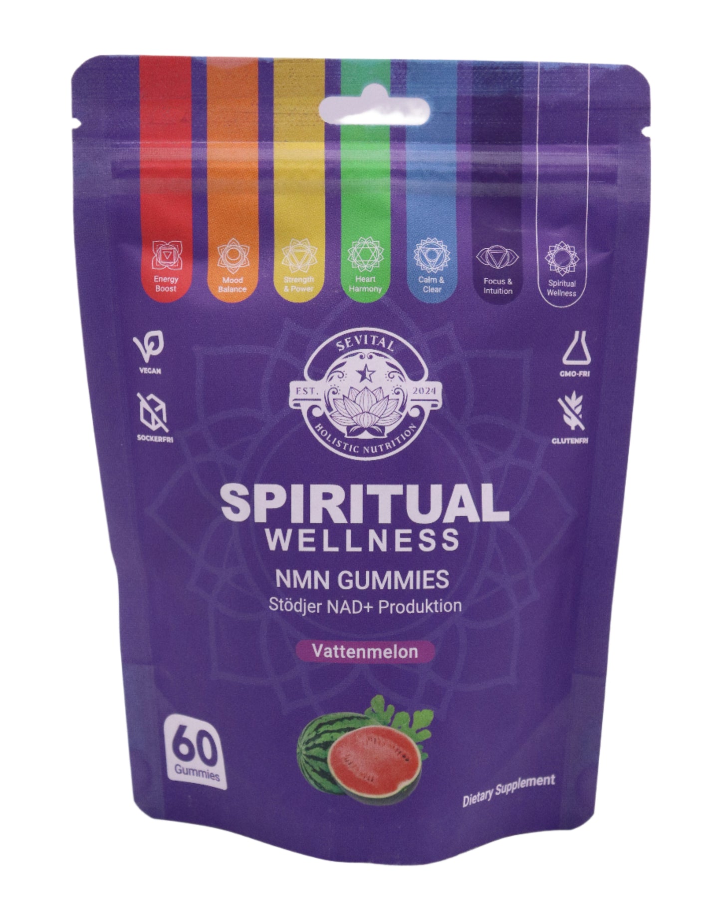 Spiritual Wellness | NMN Gummies | NMN/NAD+ Tuggisar