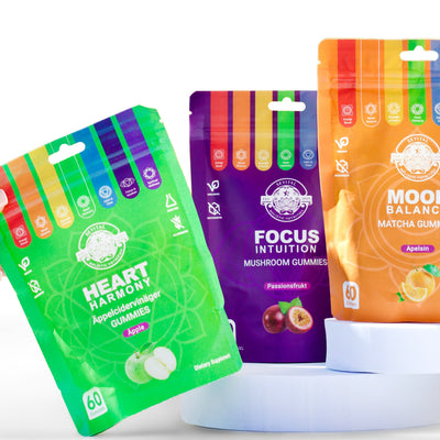 The Holistic Harmony Pack | Matcha, Mushroom & Äppelcidervinäger