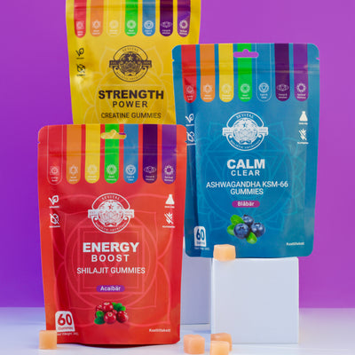 Kreatin Ashwagandha Shilajit GUmmies