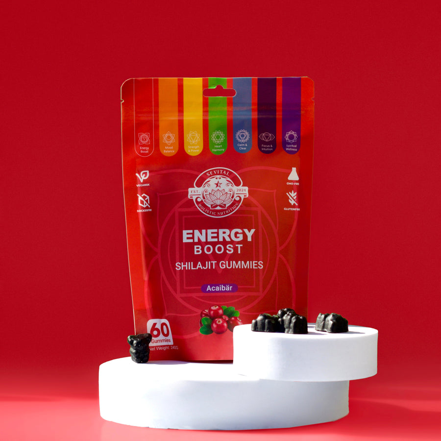 Shilajit Gummies 60st | Shiljiat och Godisform