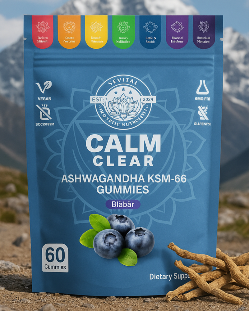 Calm & Clear | Ashwagandha KSM-66 Gummies | KSM-66 Tuggisar